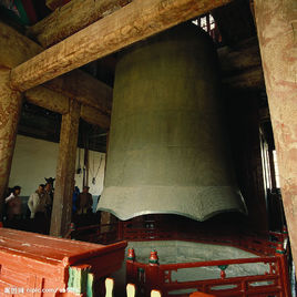 中國(guó)最大明朝永樂(lè)大鐘圖片