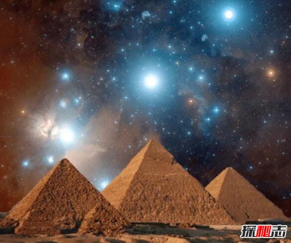 胡夫金字塔與獵戶星座的關(guān)系:古埃及人認(rèn)為那是神的住所